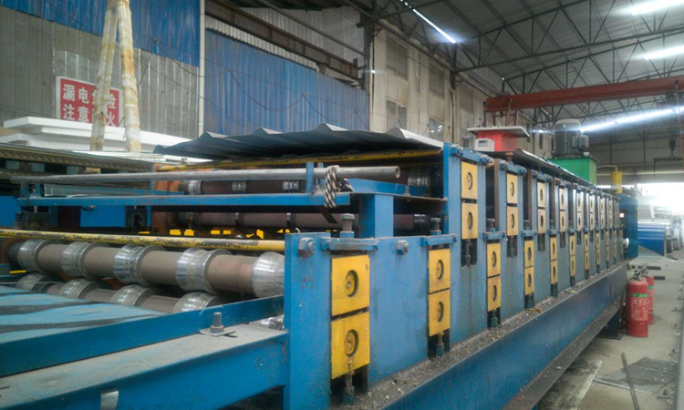 圍擋材料生產現場